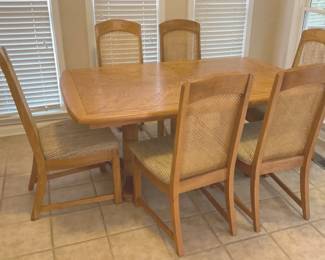Wooden Table Chairs