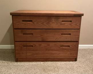 3Drawer Wooden Dresser