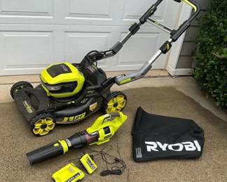 Ryobi Mower And Blower