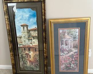 Vertical Outdoor Setting Prints