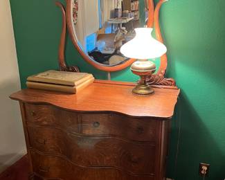 Tiger Oak Dresser