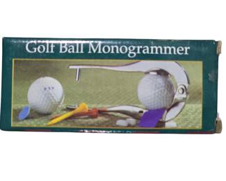 Golf Ball Monogrammer
