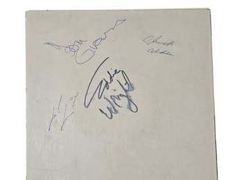 The Wild Ones sing Come on Back signed 45 