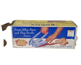 Burns French Fries Potato Cutter