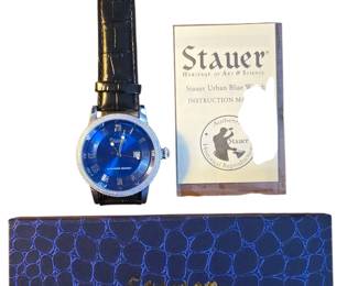 Brand New Stauer Urban Blue Watch