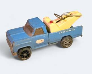 Vintage Tonka Blue Tow Truck