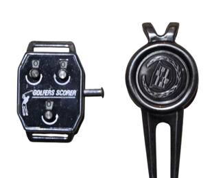 Cadillac Golf Divot and Wrist Scorer