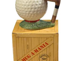 Vintage Russ Berrie and Company Golf Ball Mug