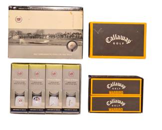 2002 Cadillac Commemorative Ryder Cup and Callaway Golf Balls