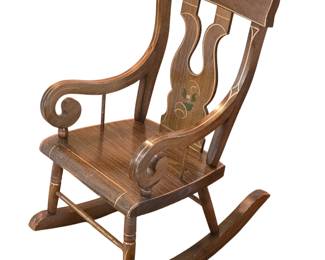 Vintage Ebersol Child Size Rocking Chair
