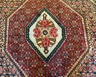 $495.00 hand knotted Persian Bijar carpet circa 1970
4”10”&5’8”