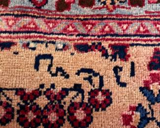 $895.00 Signed Mashhad Hand-Woven Persian carpet from Iran 
8’6”&5’5” 