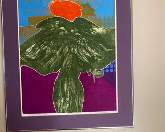 $149.00 Ivan Schieferdecker, “In Flight”  Artis Proof, framed no glass