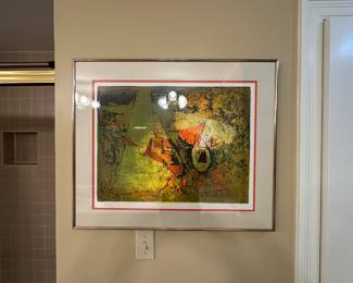 $89.00 - Lithograph by Hoi number 141 of 2145 - 24” x 29”