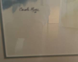 $1,500.00 Carole Myers original abstract watercolor