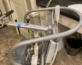 $495 Electric sit to stand with waist support pad