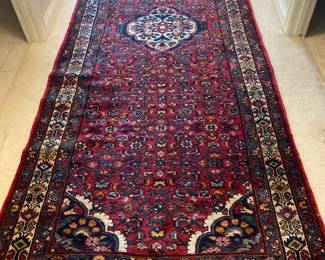 $795.00 Persian Hand Woven Bijar "The Iron Rug" hall runner12’&4’7