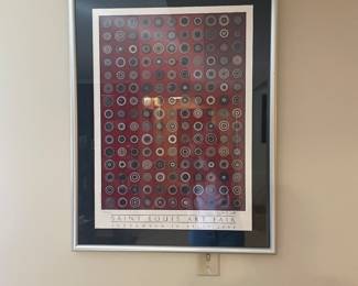 $125.00 - St. Louis Clayton Art Fair Signed Framed Artwork - 359/400 - 24.5” x 32”