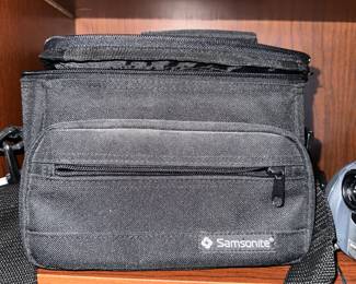 $15 - Black Samsonite Camera/Camcorder Case 
