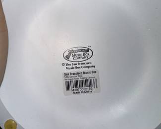 $82.00 - The San Francisco Music Box Company 3-Horse Rotating Carousel Music Box 