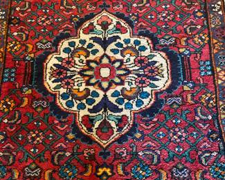 $795.00 Persian Hand Woven Bijar "The Iron Rug" hall runner12’&4’7