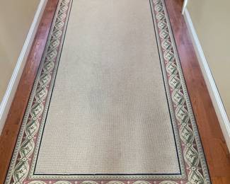 $245.00 12’&4’ custom made nylon hall runner