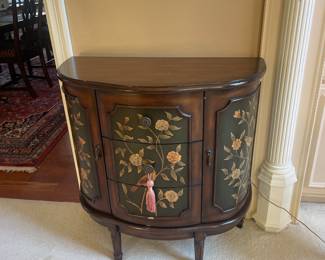 $325.00- Half-Moon Chest of 3 Drawers with Side Doors - 30.5” x 14”D x 33” T