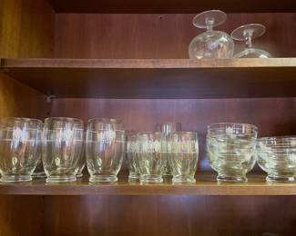 $97.00 - Taylor Smith Taylor USA Glassware - 16 Pieces -