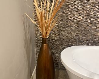 $43.00 - Large Decorative Floor Vase - 32”T