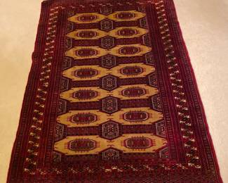 $695 Hand woven oriental carpet
51”&40