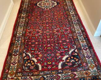 $795.00 Persian Hand Woven Bijar "The Iron Rug" hall runner12’&4’7”
