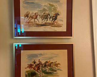 $39.00/Pair - John Groth Belmont Prints - 17” x 14”