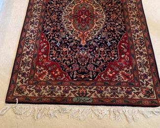 $595.00 Signed Persian hand woven carpet
72”&48”
