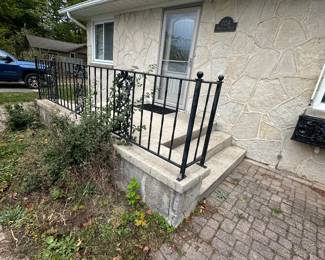 Iron Railing - Even the windows are for sale