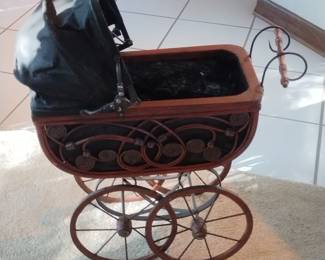 Antique Doll Buggy