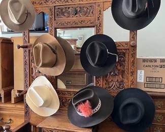 Selection of good men's or women's hats