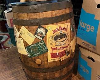 Promotional Jack Daniel's Whiskey Barrel