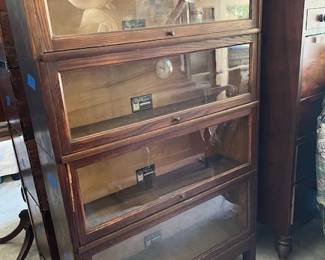 1 of 3 stacking bookcases