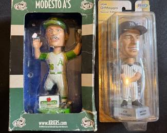 39 JoeDiMaggioJoeRudiNewBobbleheadDuoBaseballLegends