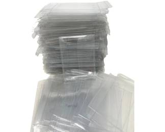 62 150UsedProtectivePlasticSleeves1DoubleEndedArchivalSafe