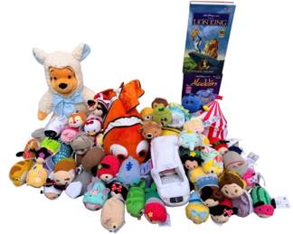 30 DisneyPlushLotIncludesTsumTsumClassicCharactersTAGS