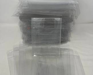 65 100UsedProtectivePlasticSleeves2DoubleEndedArchivalSafe
