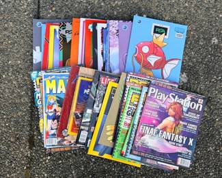 48 MagazineVarietySportsTradingCardsVideoGameIssues