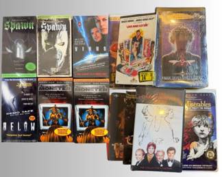 52 MixedMovieLotDVDVHSNewSealedTitlesIncluded
