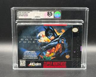 2 BatmanForeverSNESGameSealedVGA85SuperNintendo
