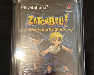 34 ZatchBellMamodoBattlesWATA98AGradedPlayStation2PS2New
