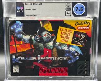 29 KillerInstinctSNESGameNewWATA75ASuperNintendo