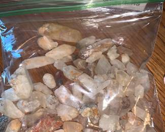 Crystalized Quartz Rocks from Arizona