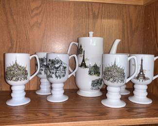 Kaysons Fine Ironwood China Tea Set