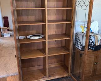 Double Curio Cabinet